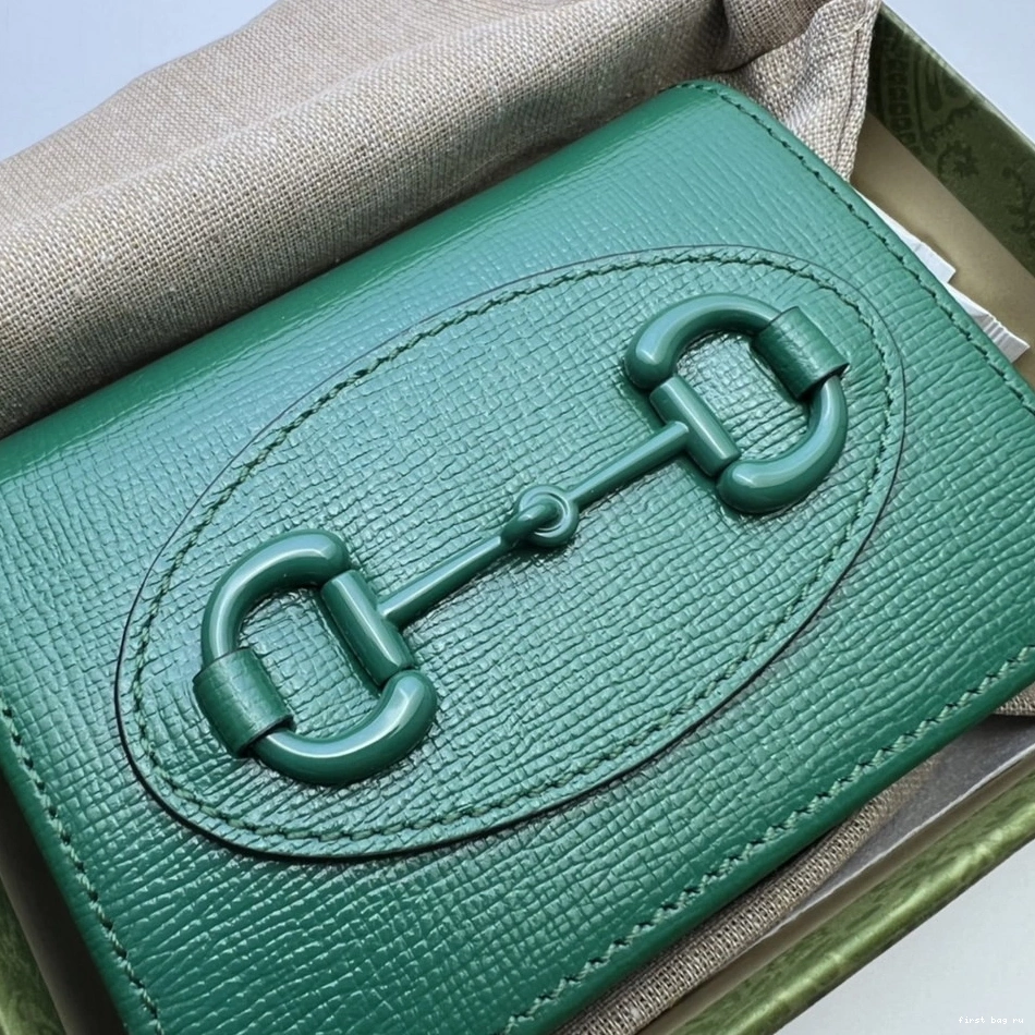 Horsebit wallet 1955 case Gucci card 0707